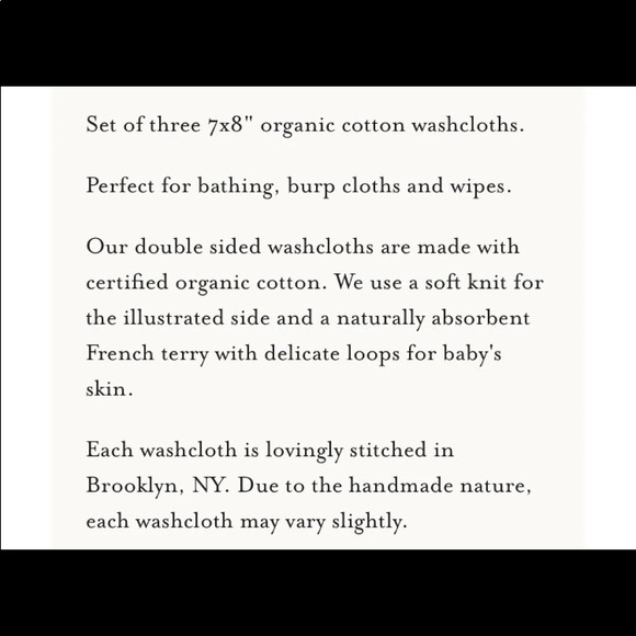 New in Box Free People x Lovewild Breast Wreath Washcloth set - Picture 3 of 11